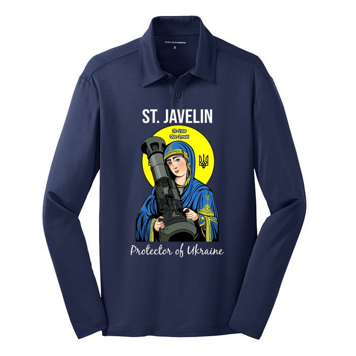 Saint Javelin St. Javelin Protector Silk Touch Performance Long Sleeve Polo