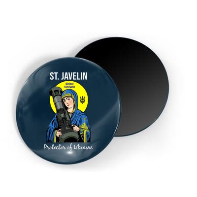 Saint Javelin St. Javelin Protector Magnet