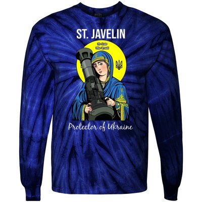 Saint Javelin St. Javelin Protector Tie-Dye Long Sleeve Shirt