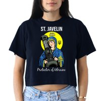 Saint Javelin St. Javelin Protector Crop Top