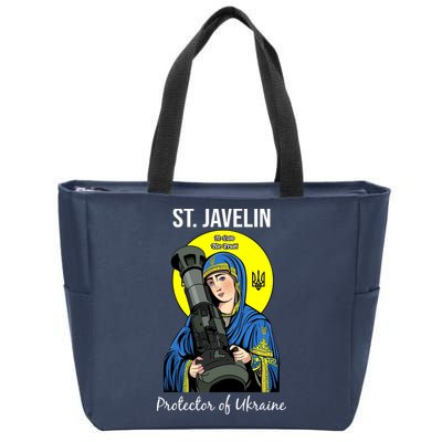 Saint Javelin St. Javelin Protector Zip Tote Bag