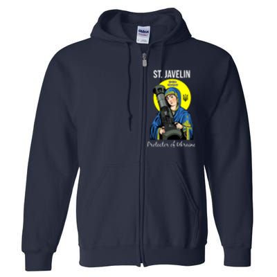 Saint Javelin St. Javelin Protector Full Zip Hoodie