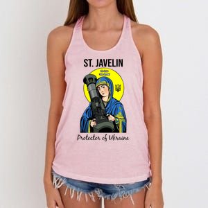 Saint Javelin St. Javelin Protector Women's Knotted Racerback Tank