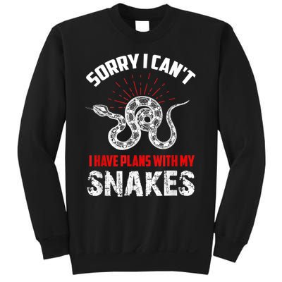 Snake Joke Snake Lover Saying Snake Collector Gift Sweatshirt