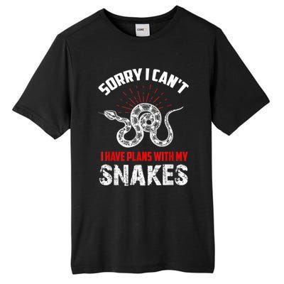 Snake Joke Snake Lover Saying Snake Collector Gift Tall Fusion ChromaSoft Performance T-Shirt