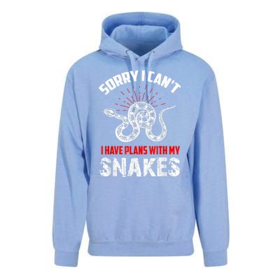 Snake Joke Snake Lover Saying Snake Collector Gift Unisex Surf Hoodie