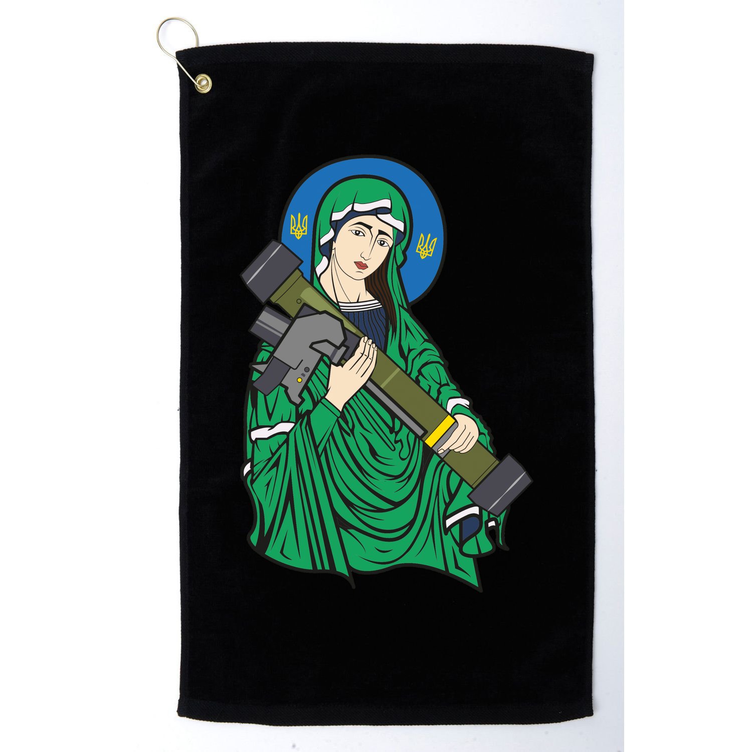 Saint Javelin Golf Towel