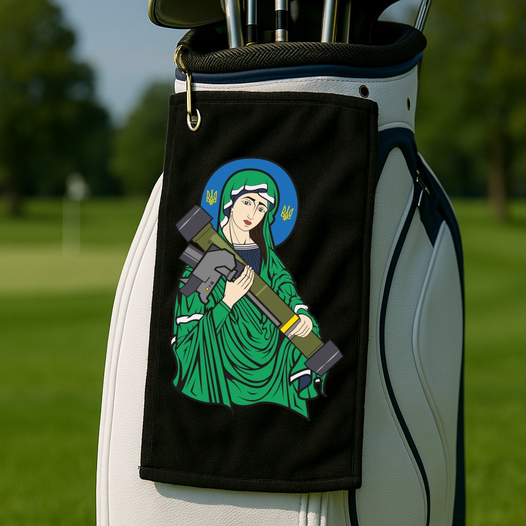 Saint Javelin Golf Towel