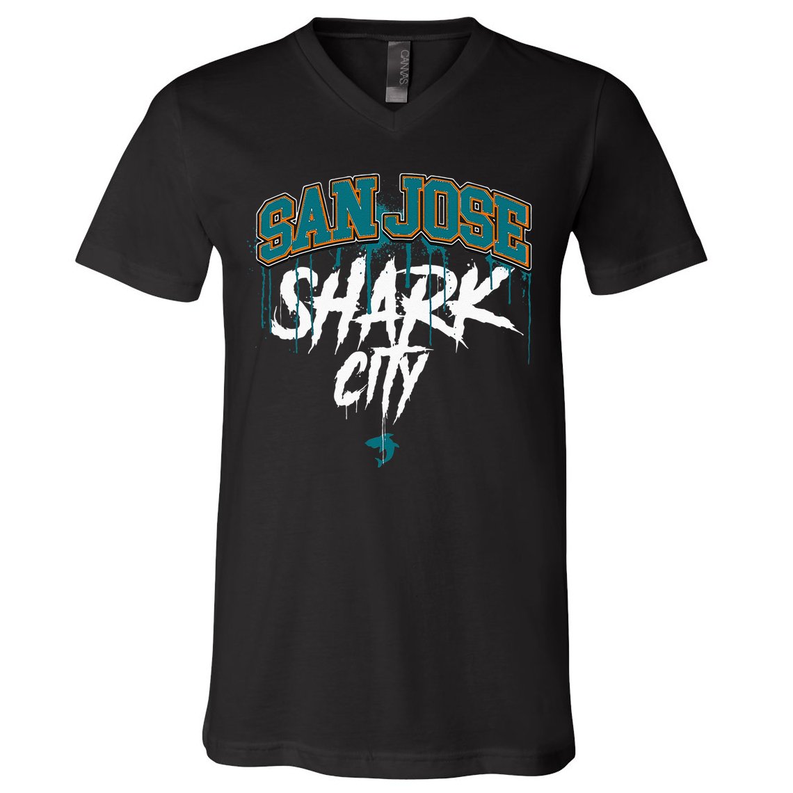 San Jose SJ 408 San Jo San Jose San Jose 408 V-Neck T-Shirt
