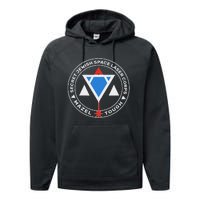 Secret Jewish Space Laser Corps Performance Fleece Hoodie