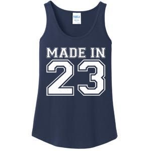 Sporty Jersey Style Made In 1923 100th Birthday Ladies Essential Tank