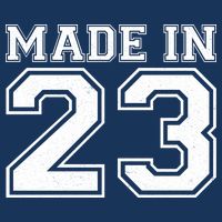 Sporty Jersey Style Made In 1923 100th Birthday Poster