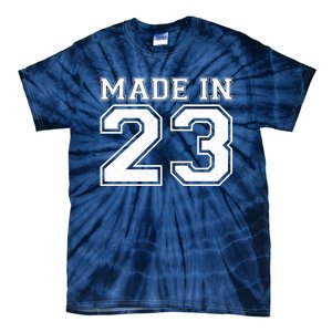 Sporty Jersey Style Made In 1923 100th Birthday Tie-Dye T-Shirt