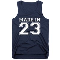 Sporty Jersey Style Made In 1923 100th Birthday Tank Top