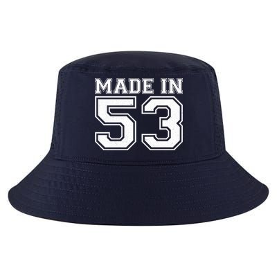 Sporty Jersey Style Made In 1953 70th Birthday Cool Comfort Performance Bucket Hat