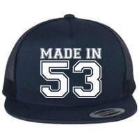 Sporty Jersey Style Made In 1953 70th Birthday Flatbill Hat