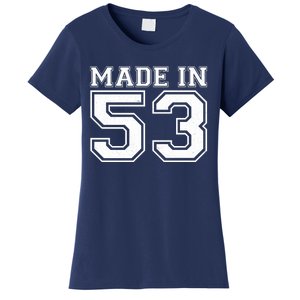 Sporty Jersey Style Made In 1953 70th Birthday Women's T-Shirt