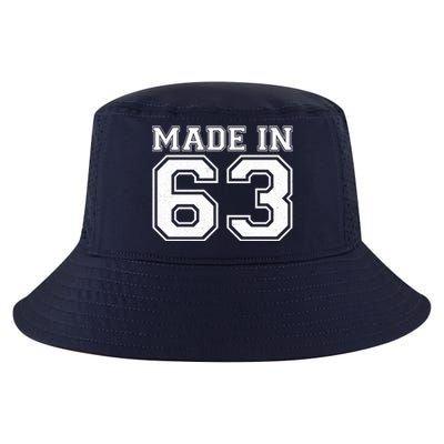 Sporty Jersey Style Made In 1963 60th Birthday Cool Comfort Performance Bucket Hat