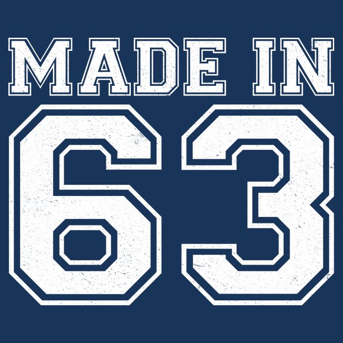 Sporty Jersey Style Made In 1963 60th Birthday Apron