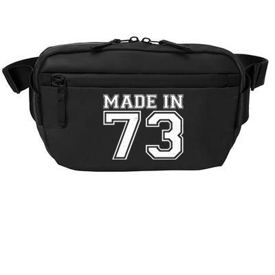 Sporty Jersey Style Made In 1973 50th Birthday Crossbody Pack