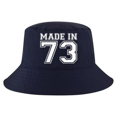 Sporty Jersey Style Made In 1973 50th Birthday Cool Comfort Performance Bucket Hat