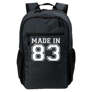 Sporty Jersey Style Made In 1983 40th Birthday Daily Commute Backpack