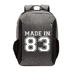 Sporty Jersey Style Made In 1983 40th Birthday Vector Backpack