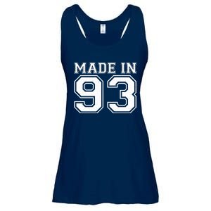 Sporty Jersey Style Made In 1993 30th Birthday Ladies Essential Flowy Tank