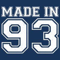 Sporty Jersey Style Made In 1993 30th Birthday Poster