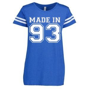 Sporty Jersey Style Made In 1993 30th Birthday Enza Ladies Jersey Football T-Shirt