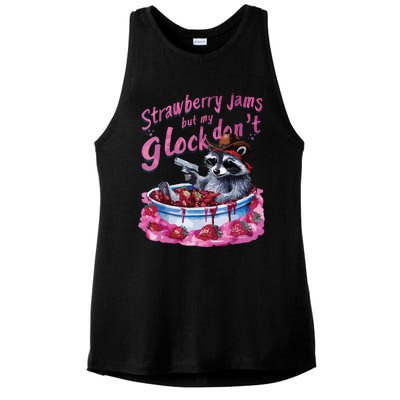 Strawberry Jams Ladies PosiCharge Tri-Blend Wicking Tank