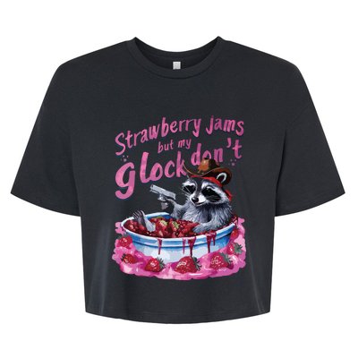 Strawberry Jams Bella+Canvas Jersey Crop Tee