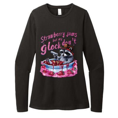 Strawberry Jams Womens CVC Long Sleeve Shirt