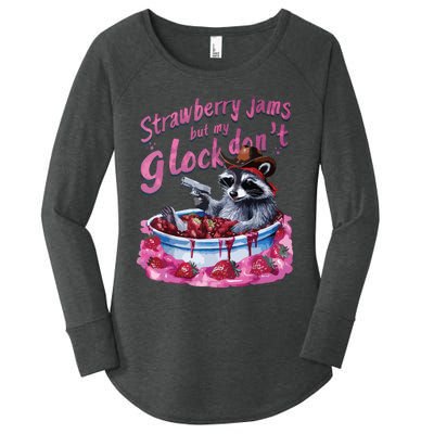 Strawberry Jams Women's Perfect Tri Tunic Long Sleeve Shirt