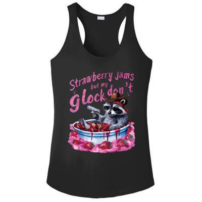 Strawberry Jams Ladies PosiCharge Competitor Racerback Tank