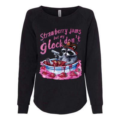 Strawberry Jams Womens California Wash Sweatshirt