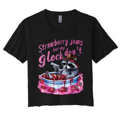 Strawberry Jams Women's Crop Top Tee