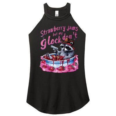 Strawberry Jams Women's Perfect Tri Rocker Tank