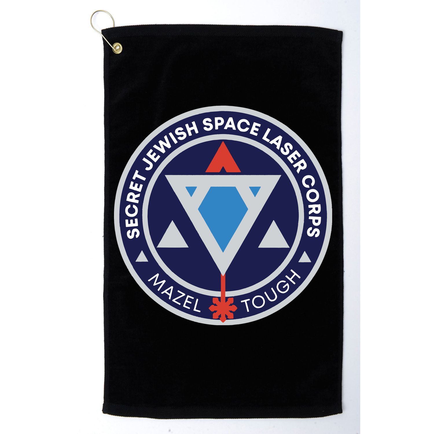 Secret Jewish Space Laser Corps Golf Towel