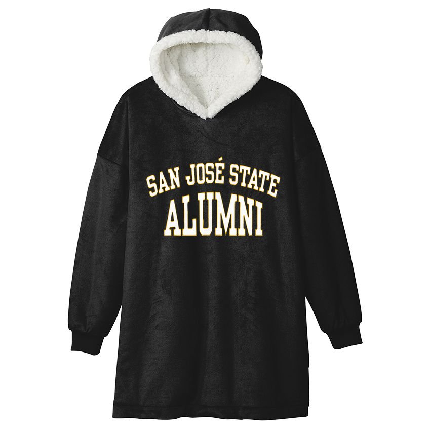 San Jose State Alumni Hooded Wearable Blanket