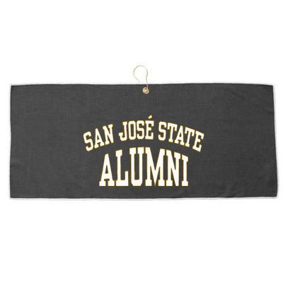 San Jose State Alumni Large Microfiber Waffle Golf Towel