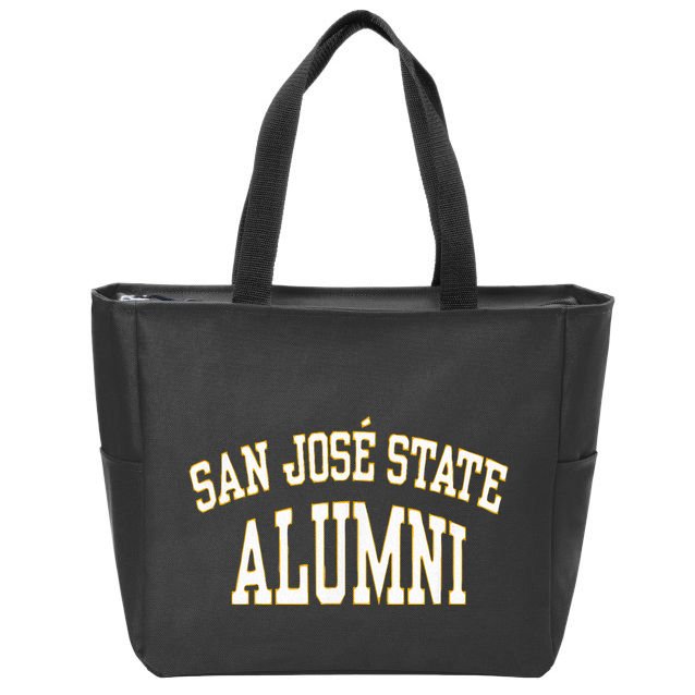 San Jose State Alumni Zip Tote Bag