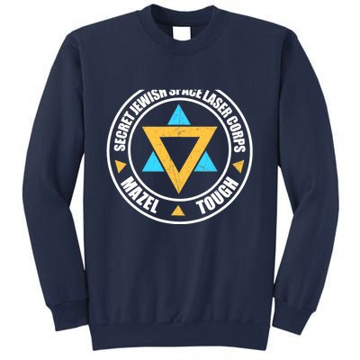 Secret Jewish Space Laser Corps Mazel Tov Funny Prank Sweatshirt