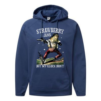 Strawberry Jams Performance Fleece Hoodie