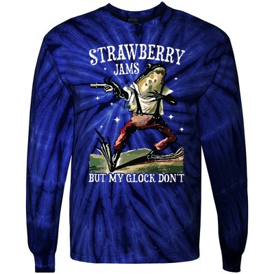 Strawberry Jams Tie-Dye Long Sleeve Shirt