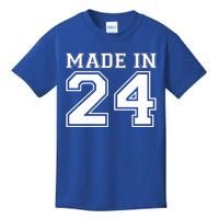 Sporty Jersey Style Made In 1924 100th Birthday Kids T-Shirt