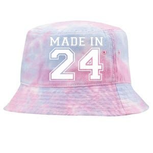 Sporty Jersey Style Made In 1924 100th Birthday Tie-Dyed Bucket Hat