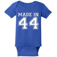 Sporty Jersey Style Made In 1944 80th Birthday Baby Bodysuit