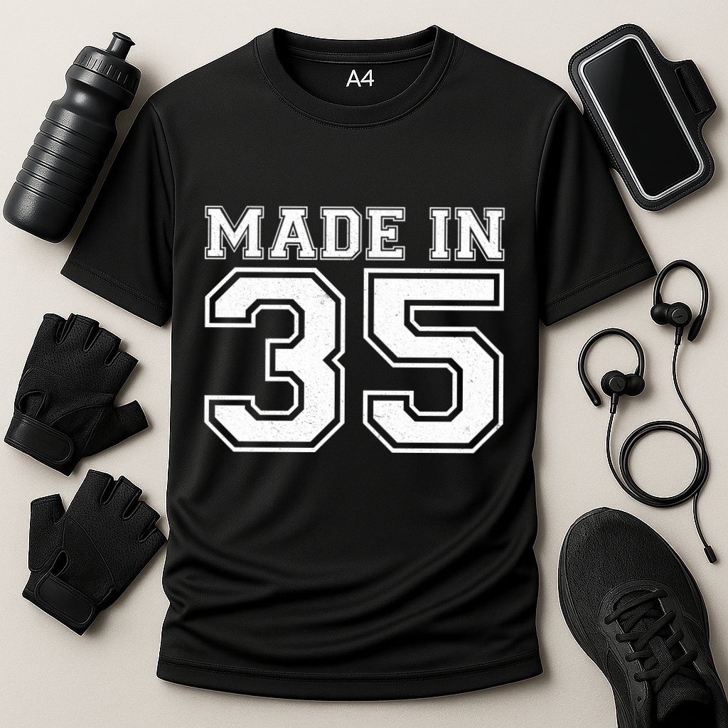 Sporty Jersey Style Made In 1935 90th Birthday Cooling Performance Crew T-Shirt