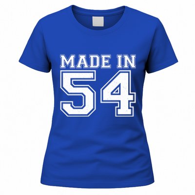 Sporty Jersey Style Made In 1954 70th Birthday Women's T-Shirt